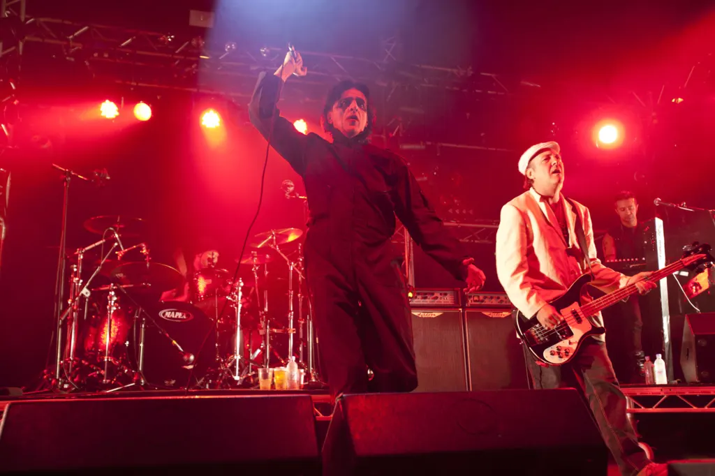 Jaz Coleman of Killing Joke performing at Sonisphere 2011
